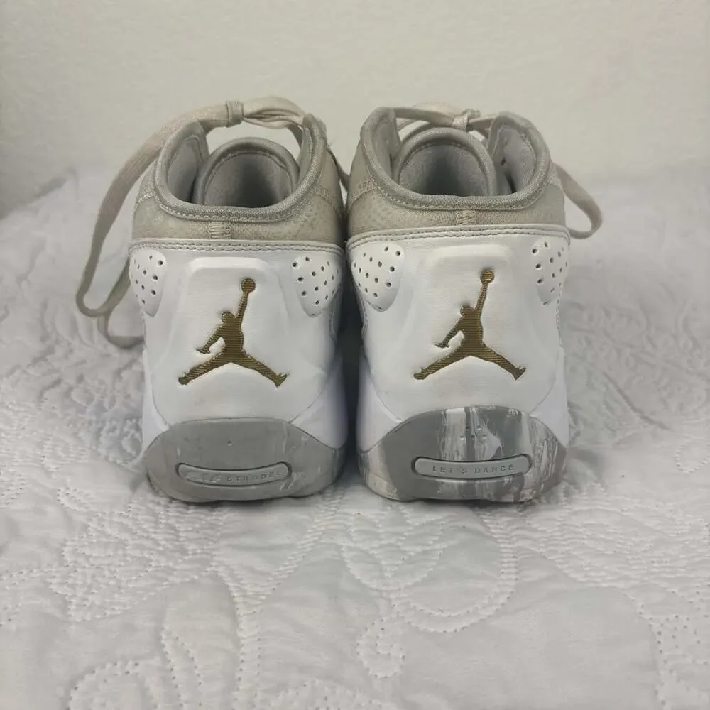 Air Jordan Zion 2 TB White Metallic Gold DQ7688-170 Men’s Basketball Shoes 10.5